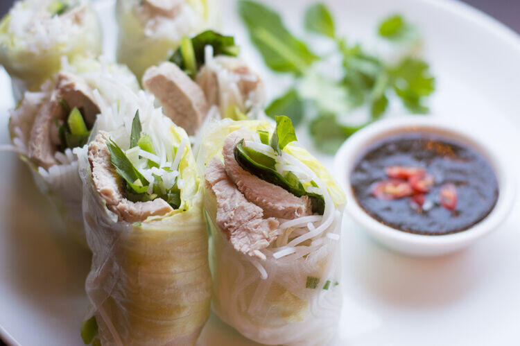 A2. Pork Spring Rolls (2)