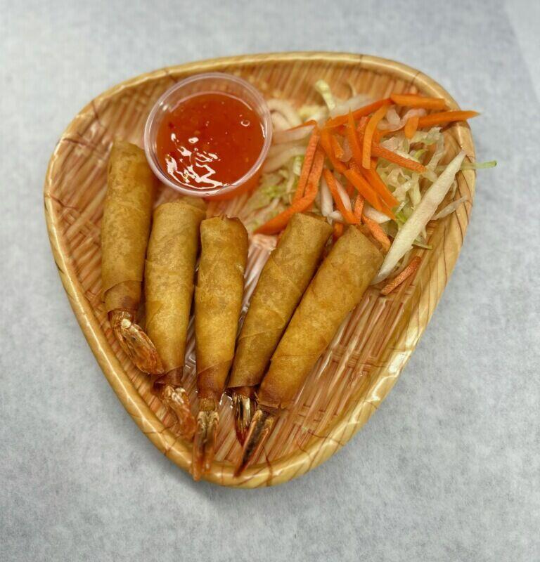 A6. Fried Shrimp Wrap (5)